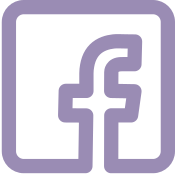 facebook icon violet