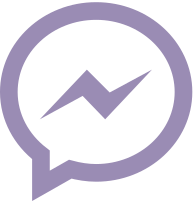 messanger icon violet